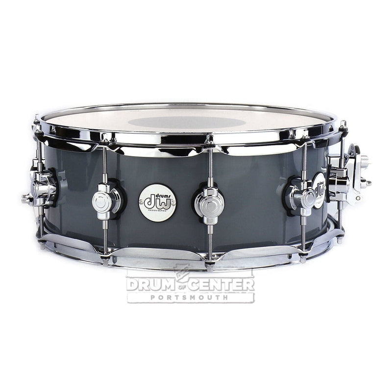 DW Design 14x5.5 Snare Drum Steel Gray