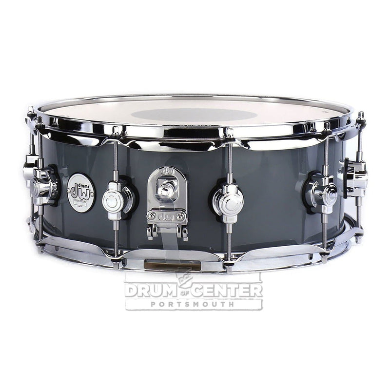 DW Design 14x5.5 Snare Drum Steel Gray