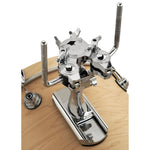 DW 9000 Series Bass Drum Double Tom Mount Chrome