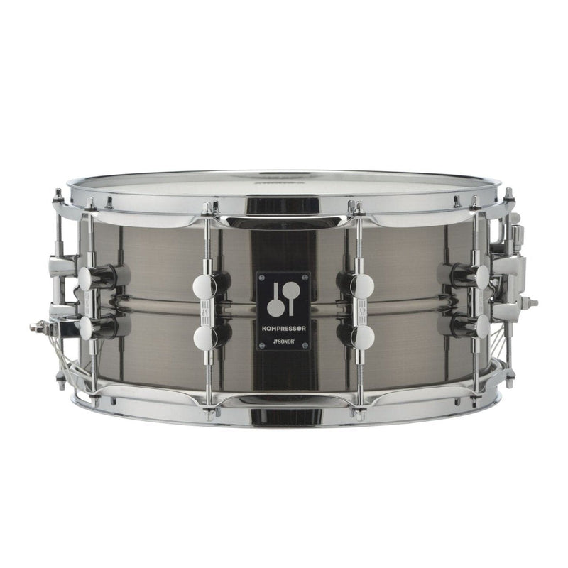 Sonor Kompressor Snare Drum 14x6.5 Black Nickel Plated Brass