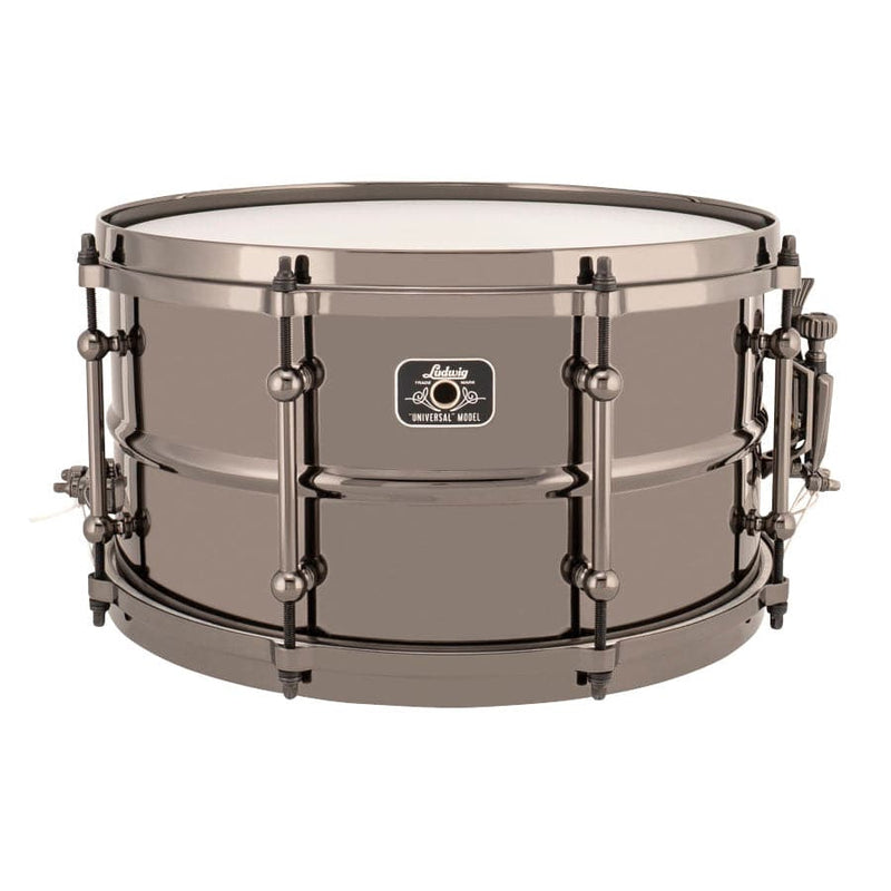 Ludwig Universal Brass Snare Drum 13x7 w/Black Hardware