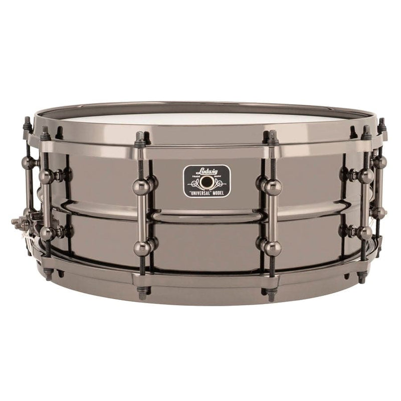 Ludwig Universal Brass Snare Drum 14x5.5 w/Black Hardware