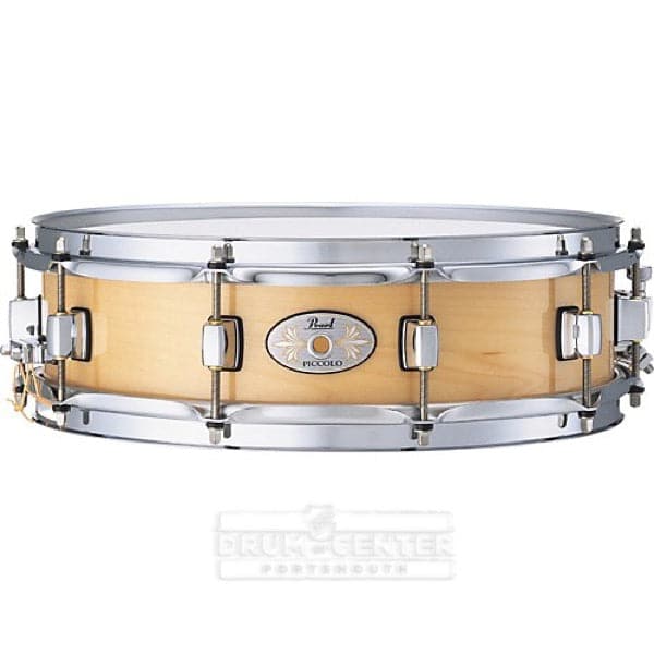 Pearl Snare Drums : 13x3 Piccolo Maple Snare Drum Natural Maple
