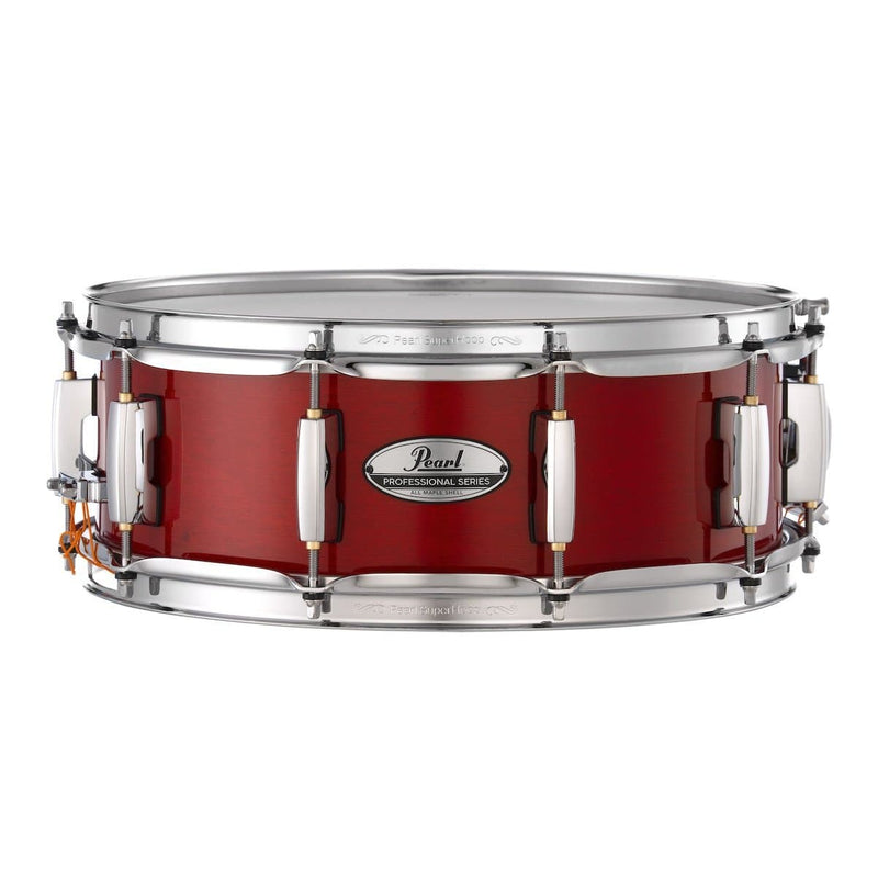 Pearl Professional Maple Snare Drum 14x5 Sequoia Red