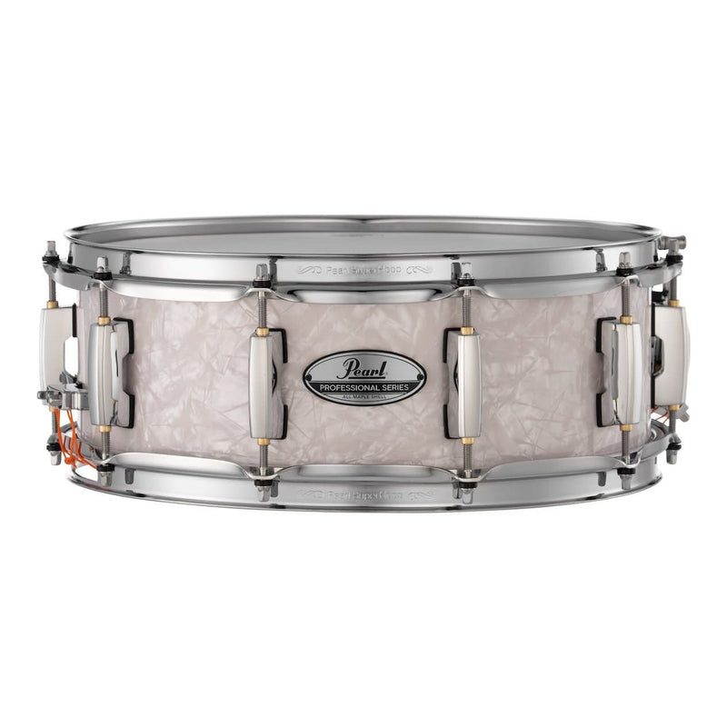 Pearl Professional Maple Snare Drum 14x5 White Marine Pearl