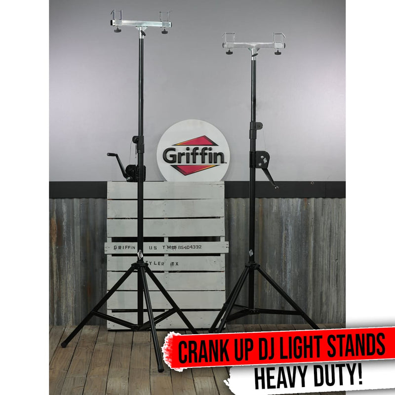 Crank Up Light Trussing Stands Truss System Speaker Mount DJ Booth Stage Holder