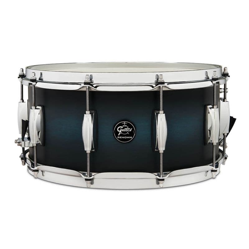 Gretsch Renown Snare Drum 14x6.5 Satin Antique Blue Burst