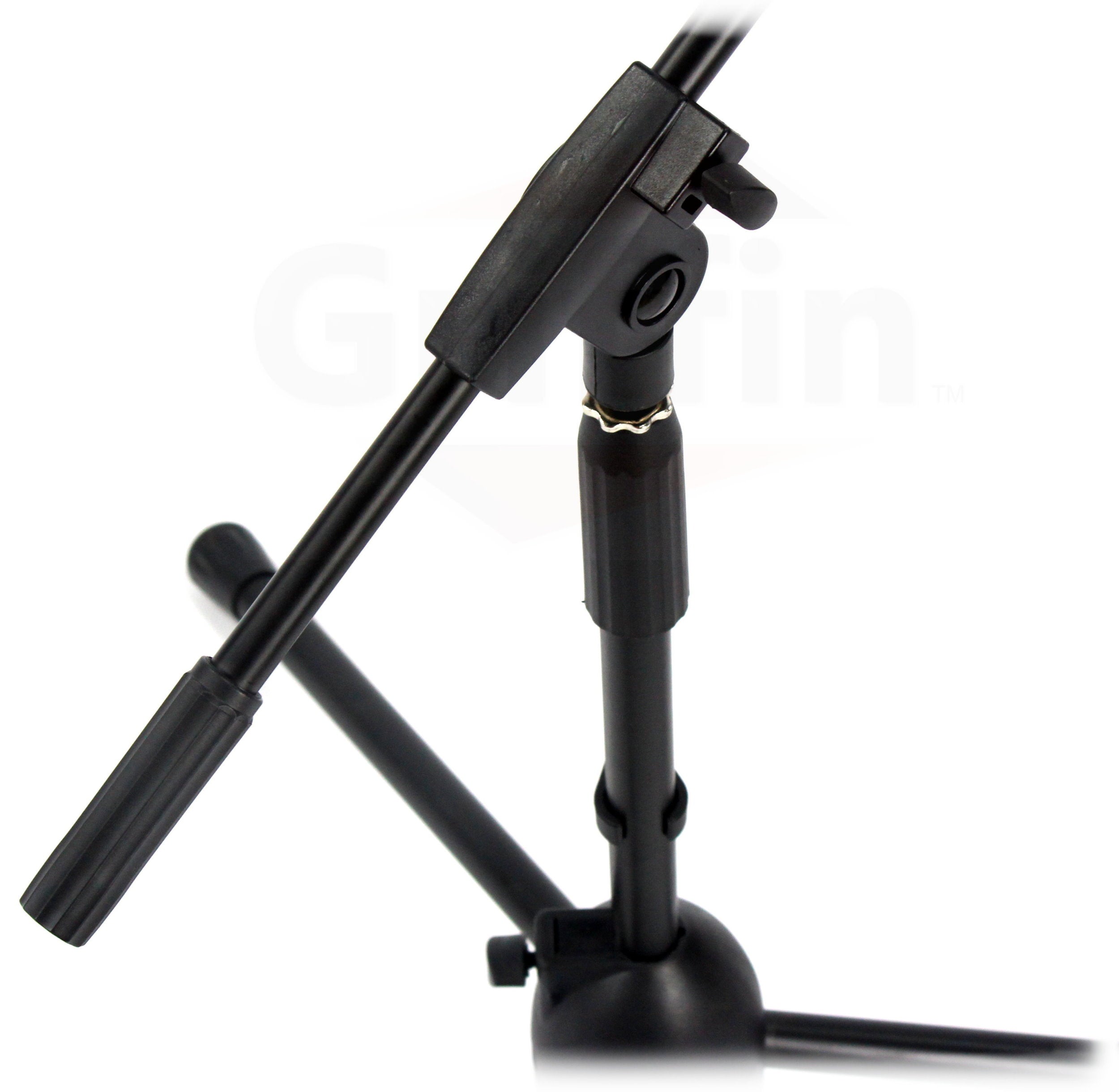 Short Microphone Stand Griffin LowProfile Tripod Mic Holder