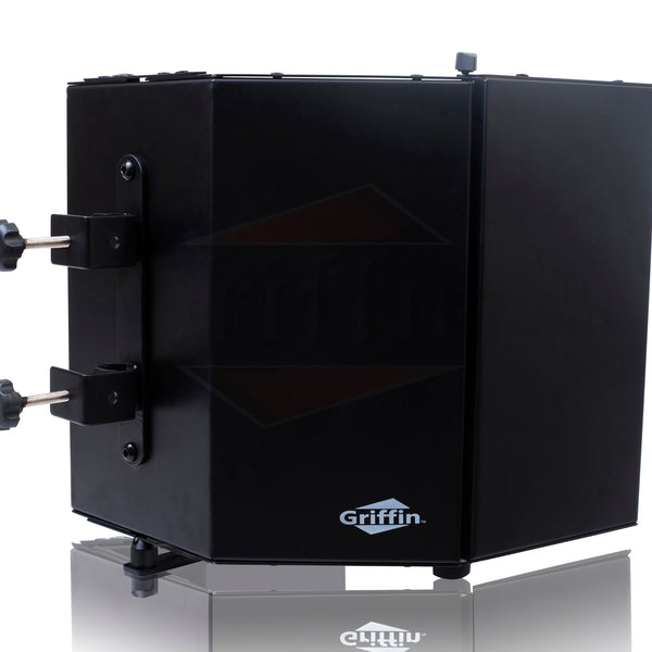 Recording Studio Microphone Isolator Panel with Diffuser Absorber ...