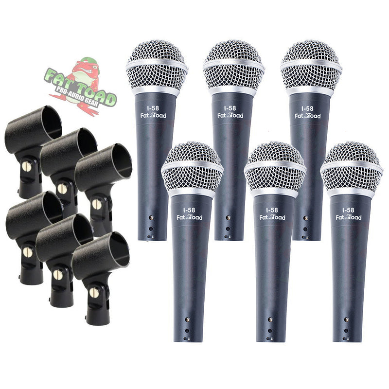 H&-Held Cardioid Microphones Pack  Dynamic Mic Pack of 6 