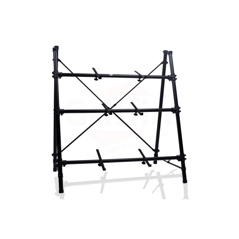 Double Keyboard Stand, Keyboard Holder Stand & Racks | GeekStands.com ...