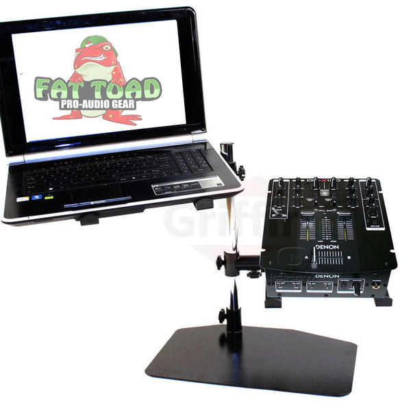 Laptop Stands for Djs, Mobile Disc Jockey PC TableTop Mount