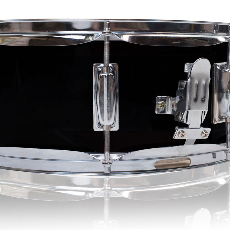 MS14Black-Black-Snare-Drum