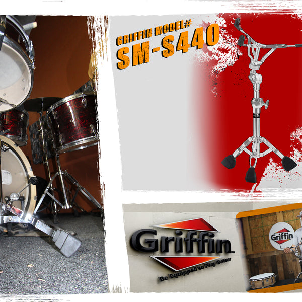 Premium Snare Drum Stand HeavyDuty Drum Hardware Stand