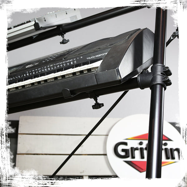3-Tier Multiple Triple Keyboard Stand by Griffin - GeekStands.com