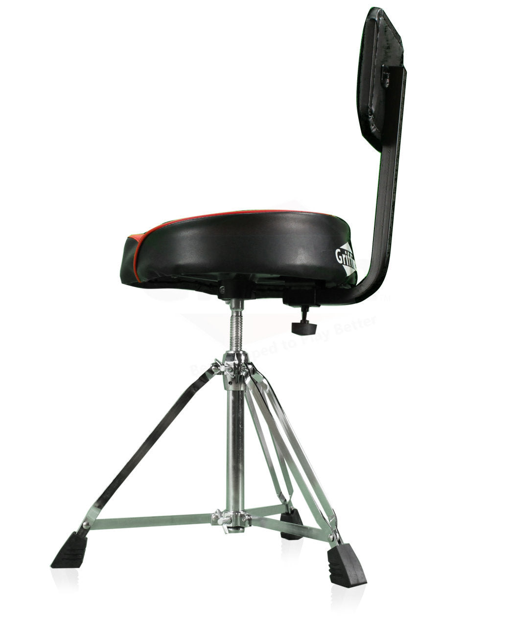 Saddle Drum Throne Swivel Drummers Stool