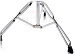 Double Tom Drum Stand with Cymbal Arm by GRIFFIN - Drummers Percussion Set Hardware with Dual Drum Mounts - Tom Holder with Double Braced Legs
