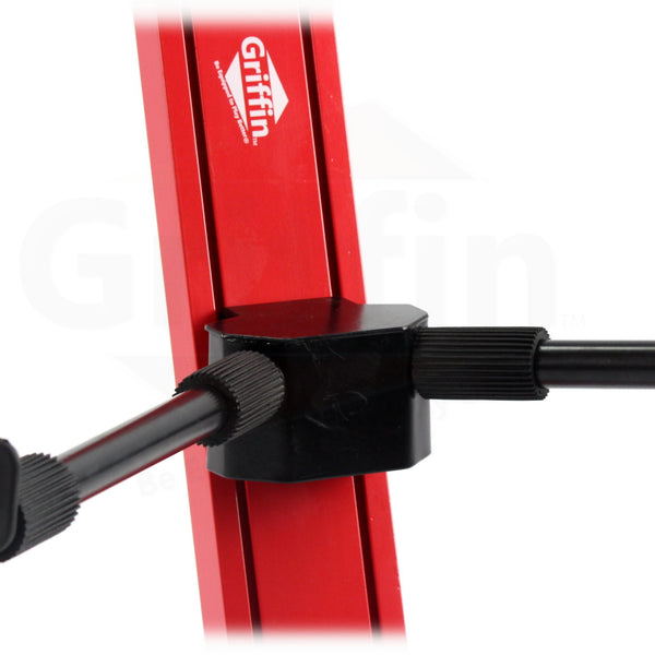 Column Keyboard Stand Red 2Tier DJ Keyboard Stand