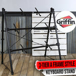 3 Tier Keyboard Stand –  A-Frame Holder Studio Piano Mount Mixer Turntable DJ PA