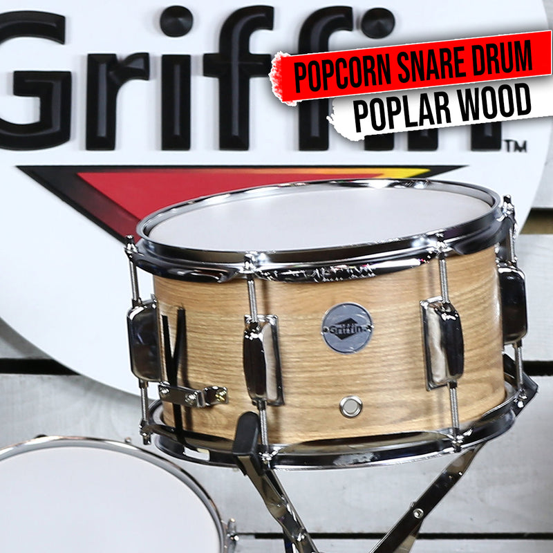 Popcorn Snare Drum | Firecracker Soprano Wood Drum 10